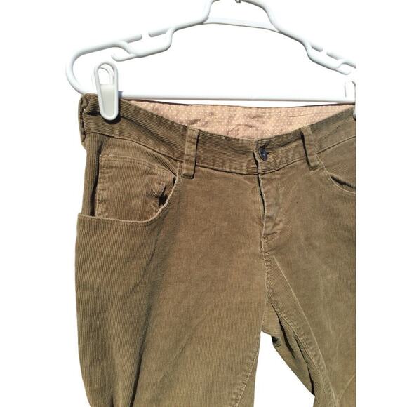 Sundance corduroy womens 4 equestrian western skinny pants southwest tan fall - Picture 6 of 9